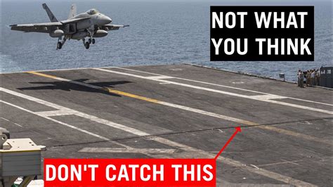 aircraft carrier arresting cable accidents